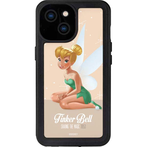 Disney Tinker Bell Sharing the Magic Art iPhone 15 Waterproof Case
